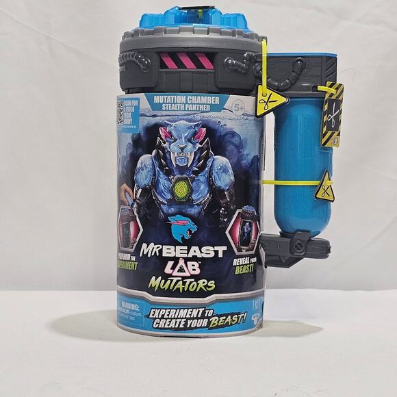 Moose Toys Mr Beast Lab Mutator Stealth Panther Action Figure NWT - Picture 1 of 8